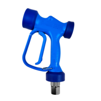 Water-saving valve in brass with plastic housing Water-saving valve in brass with plastic housing