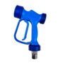Water-saving valve in brass with plastic housing Water-saving valve in brass with plastic housing