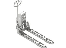 ULMA Inox RVS handpallettruck met weegsysteem MPT10S