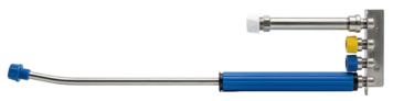 Complete nozzle set for foam cleaning systems