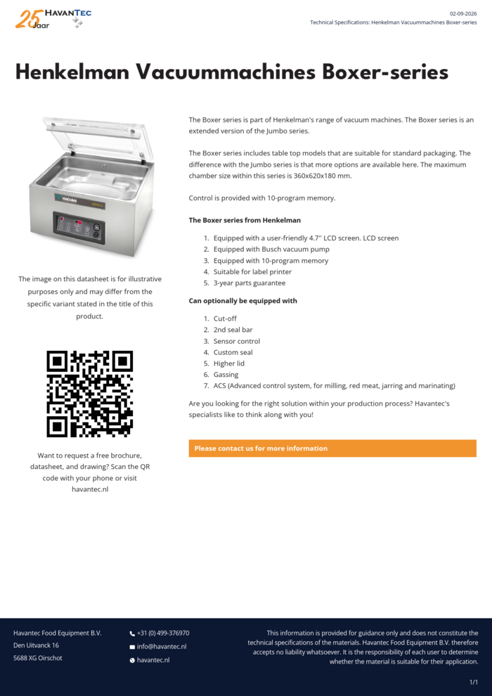 Havantec Food Equipment B.V.
